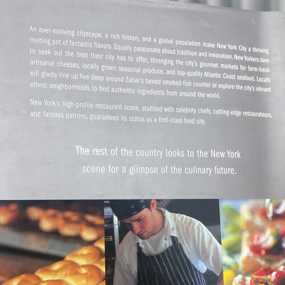 Williams Sonoma New York Cookbook with Gray and Blue Cover - Picture 17 of 17